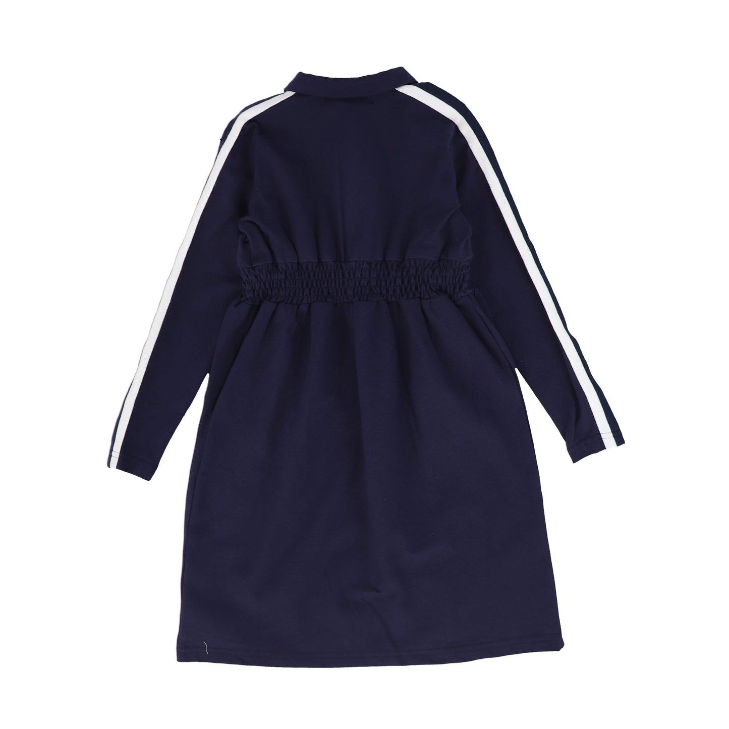 BACE COLLECTION NAVY PIQUE VARSITY DRESS [FINAL SALE]