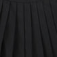 Bamboo Black Wool Pleated Skirt And Jacket Set [FINAL SALE]