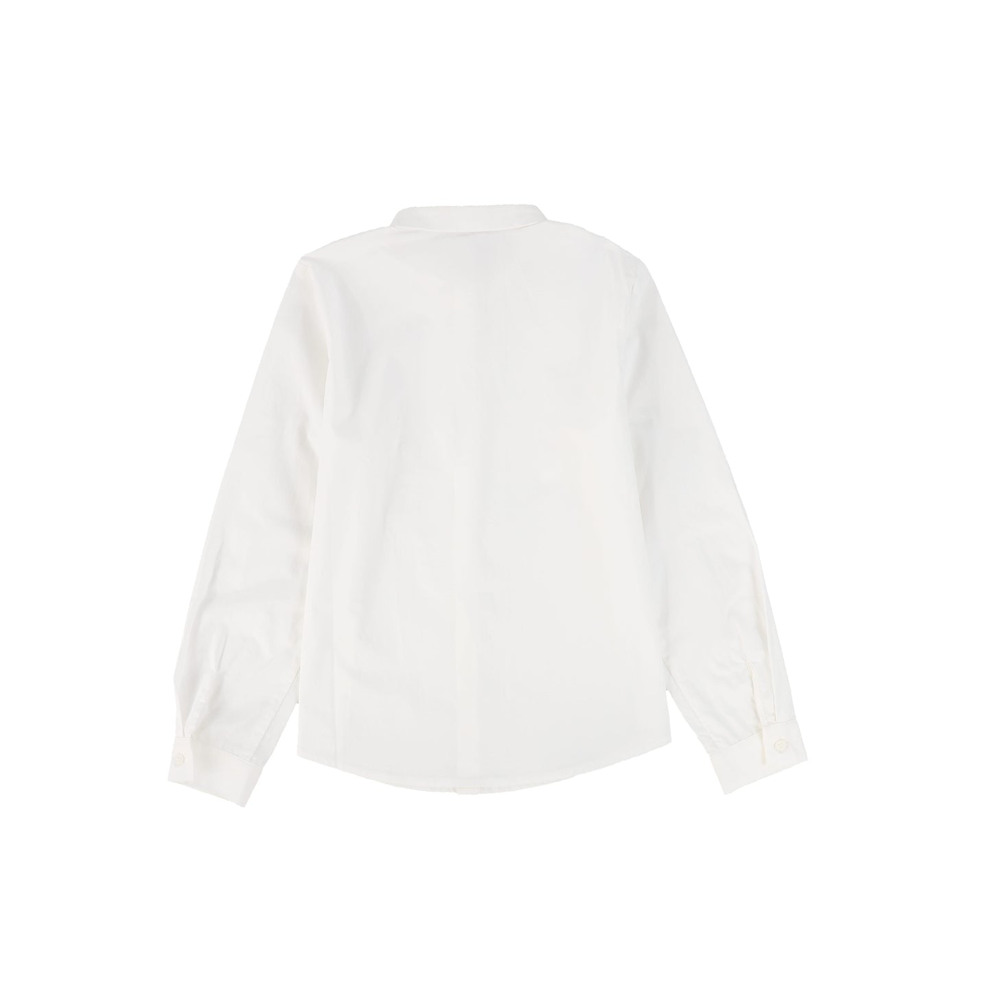 Bamboo White Collared Shirt [FINAL SALE]