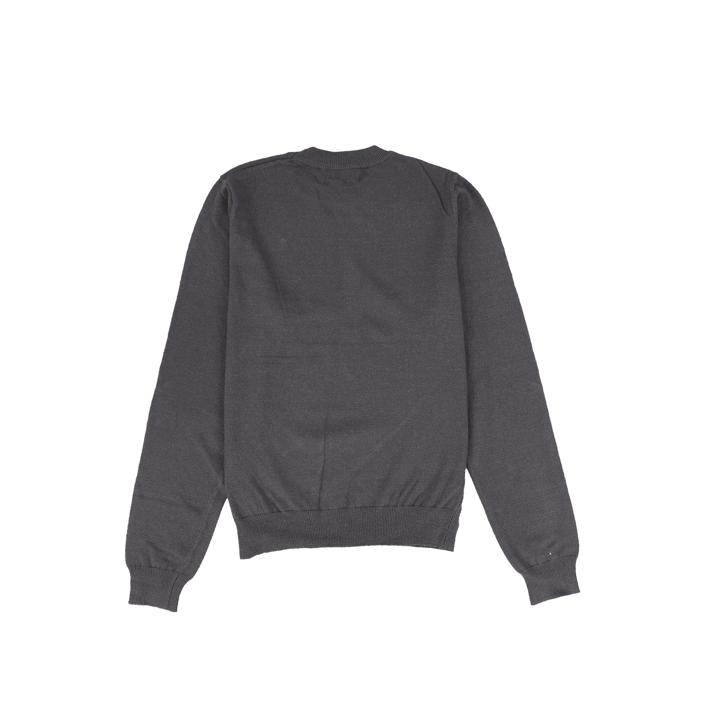 BAMBOO CHARCOAL KNIT EMBLEM SWEATER [FINAL SALE]