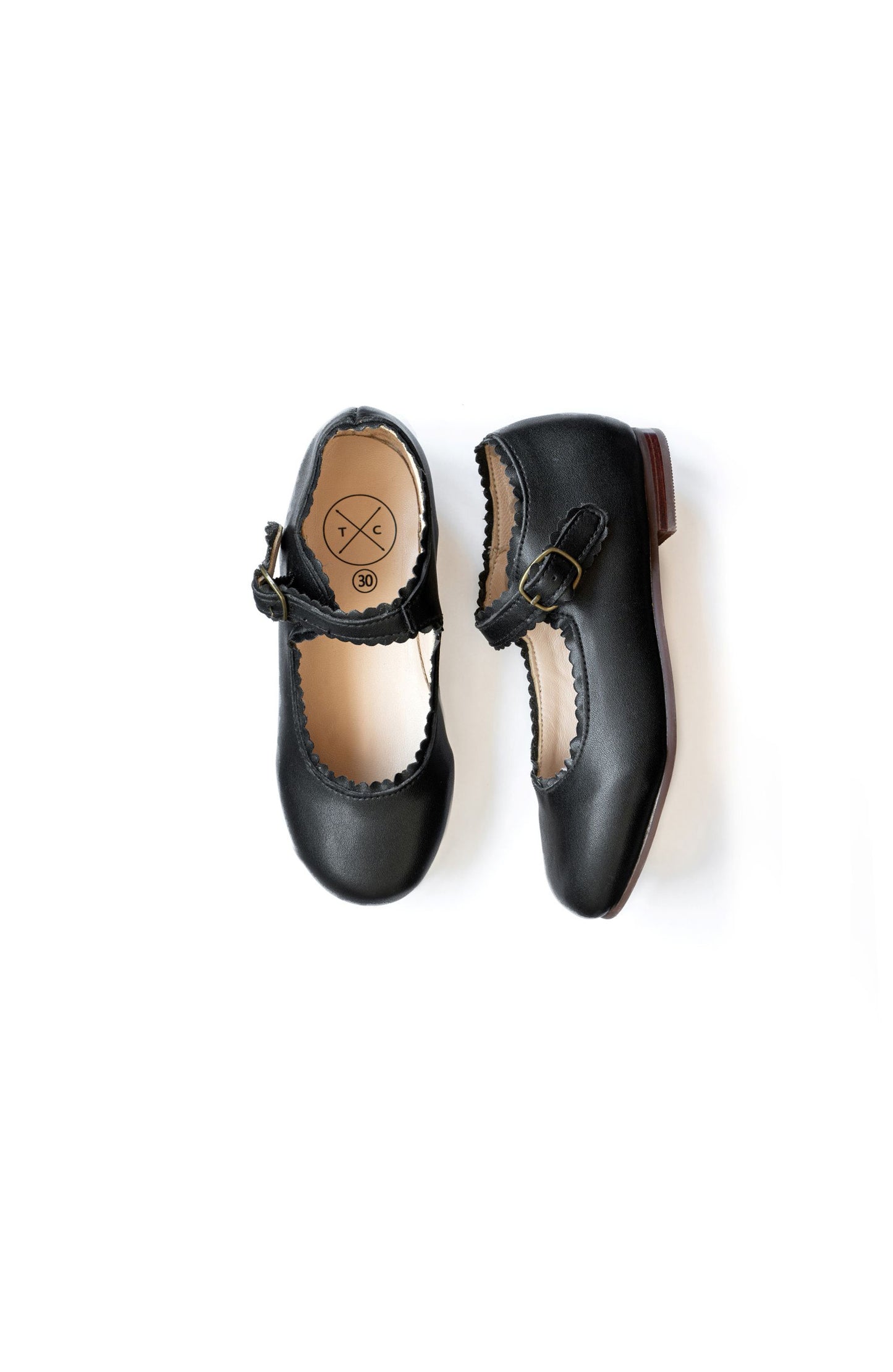 TANNERY & CO BLACK LEATHER MARY JANE