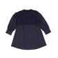 PAPILLON NAVY SWEATER OVERLAY DRESS