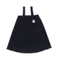 ONE CHILD NAVY VELVET EMBLEM JUMPER