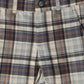 ONE CHILD NAVY GREY PLAID PANTS