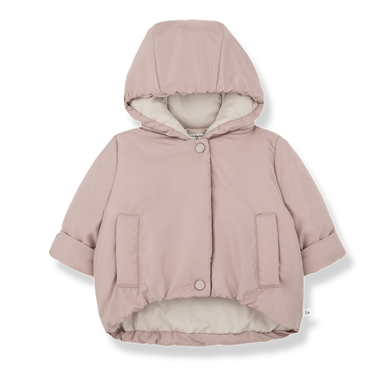 1+ IN THE FAMILY BLUSH PINK PADDED COAT