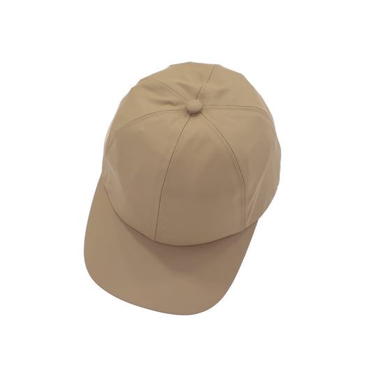 WHEAT BROWN LEATHER CAP