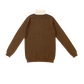 COCO BLANC MOCHA COLORBLOCK TURTLE NECK