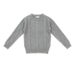 COCO BLANC GREY DIAMOND CREW SWEATER