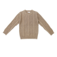 COCO BLANC MOCHA DIAMOND DESIGN SWEATER