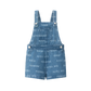 COCO BLANC BLUE DENIM WORDED ROMPER