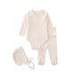 COCO BLANC PALE PINK RIBBED SET