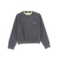 LE BOURDON GREY TRIM BORDER SWEATER