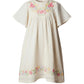 PERNILLE BEIGE FLOWER EMBROIDERED DRESS [FINAL SALE]
