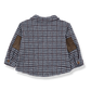 1+ IN THE FAMILY NAVY CHECKED COLLAR SHIRT