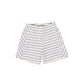 MY LITTE COZMO BLUE/ECRU STRIPED SHORTS