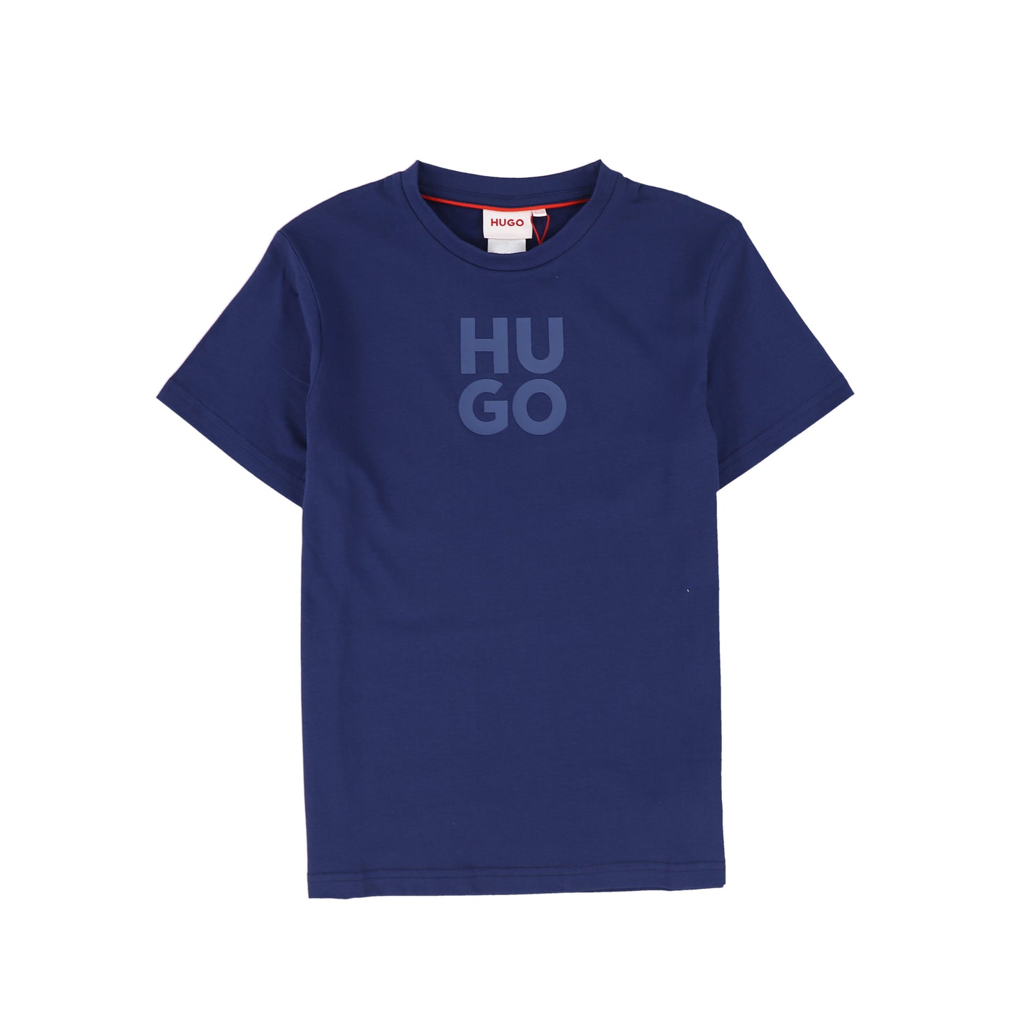 HUGO DEEP BLUE LOGO T-SHIRT