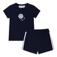 LIMONANA NAVY SAILOR SHORTS SET