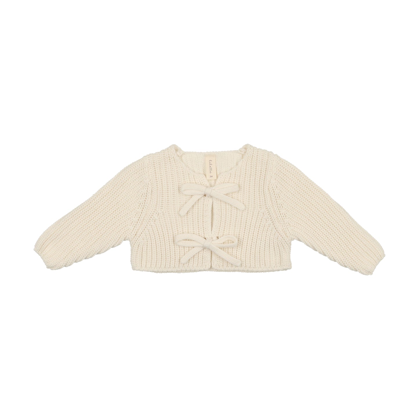 LILETTE CREAM GIRL CHUNKY KNIT SHRUG [Final Sale]