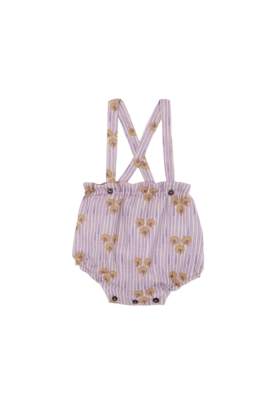 BIRINIT PETIT LAVENDER FLORAL BUNCH SUSPENDER BLOOMER [FINAL SALE