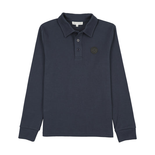 3 BUTTONS NAVY CLASSIC POLO