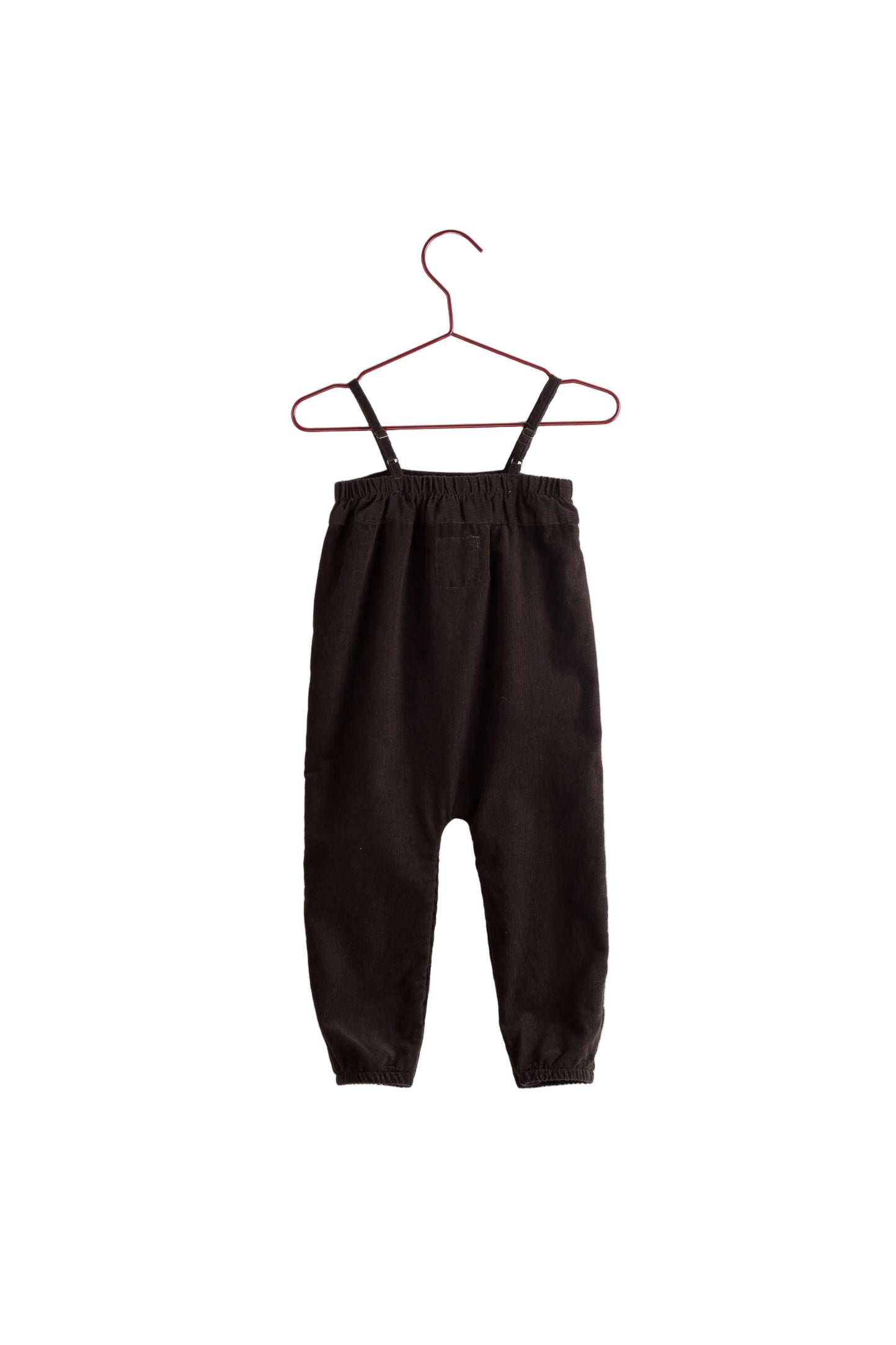PLEASE MOM BROWN CORDUROY ROMPER