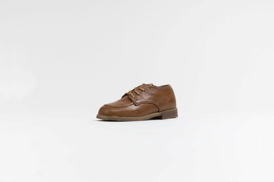 TANNERY & CO BROWN CHUNKY LACE UP SHOE