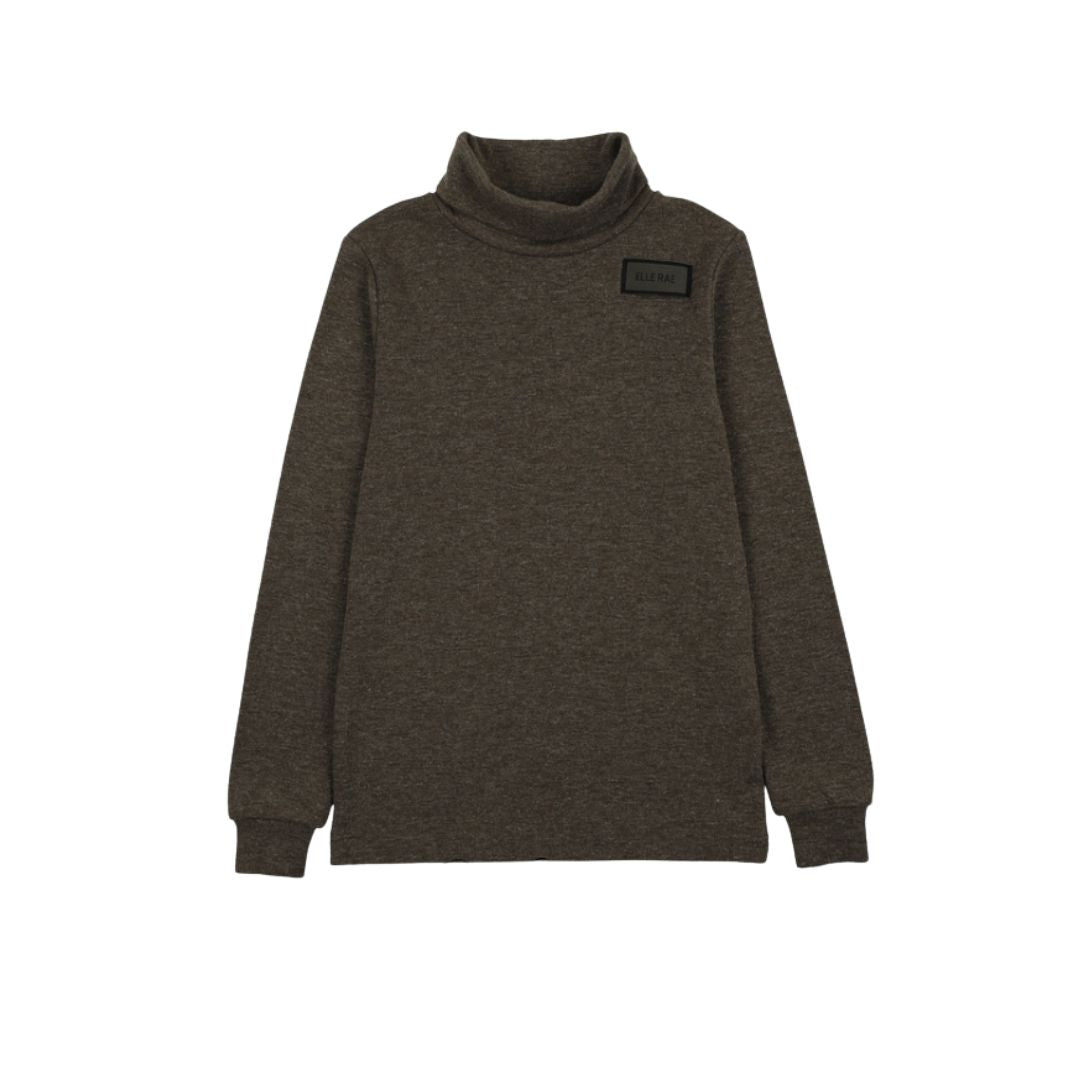 ELLE RAE GREEN TURTLENECK