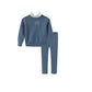 ONE CHILD BLUE KNIT SET