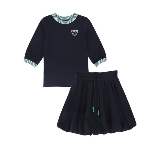 BAMBOO NAVY EMBLEM TRIM SET