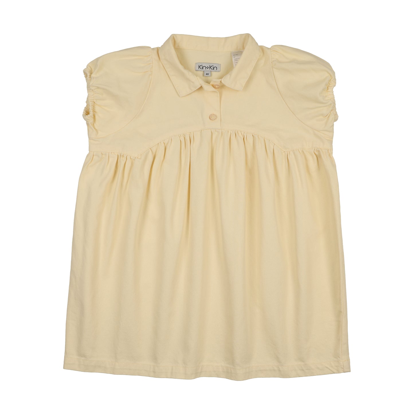 KIN & KIN YELLOW DENIM SHIRT DRESS Luibelle KIN & KIN YELLOW DENIM SHIRT DRESS Luibelle