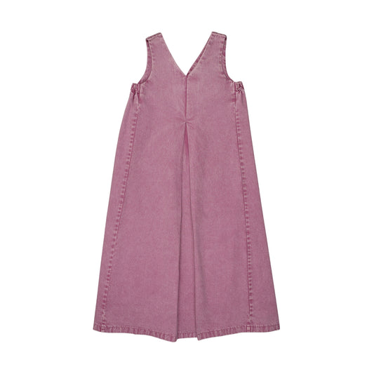 KIN & KIN MAUVE DENIM MAXI JUMPER