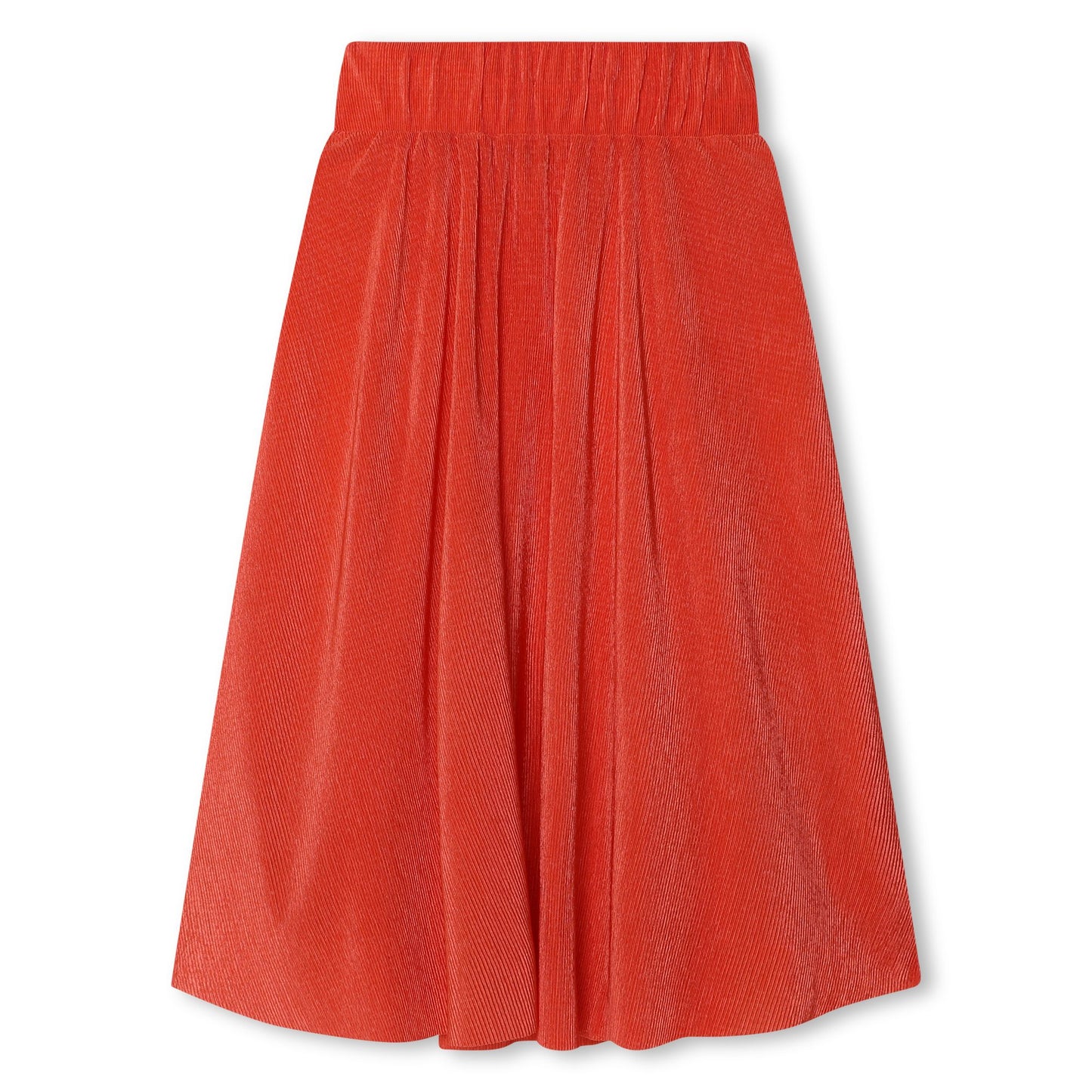 DKNY ORANGE DRAW STRING WAISTED LOGO SKIRT [FINAL SALE]