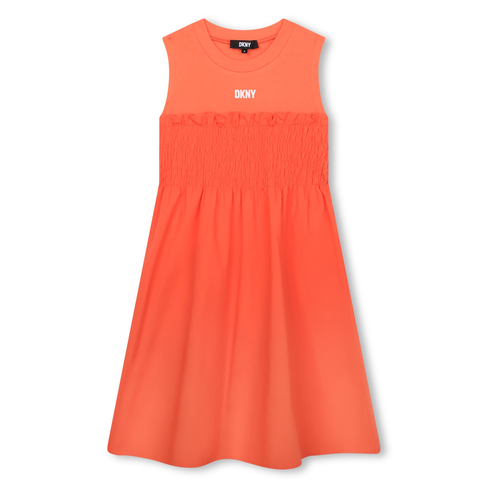 Dkny fashion smocked waist dress