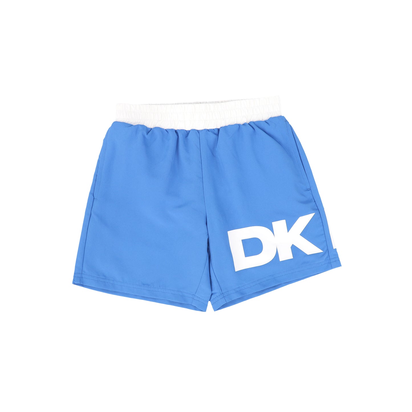 DKNY BLUE LOGO SWIM TRUNKS