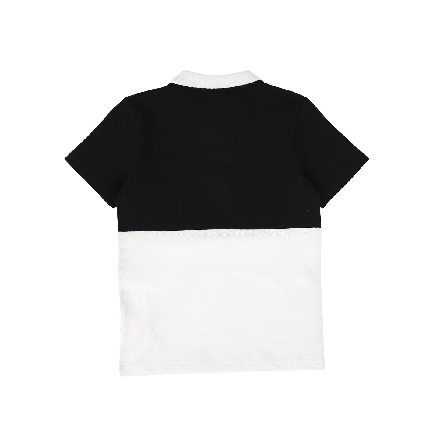 DKNY BLACK/WHITE LOGO POLO T-SHIRT