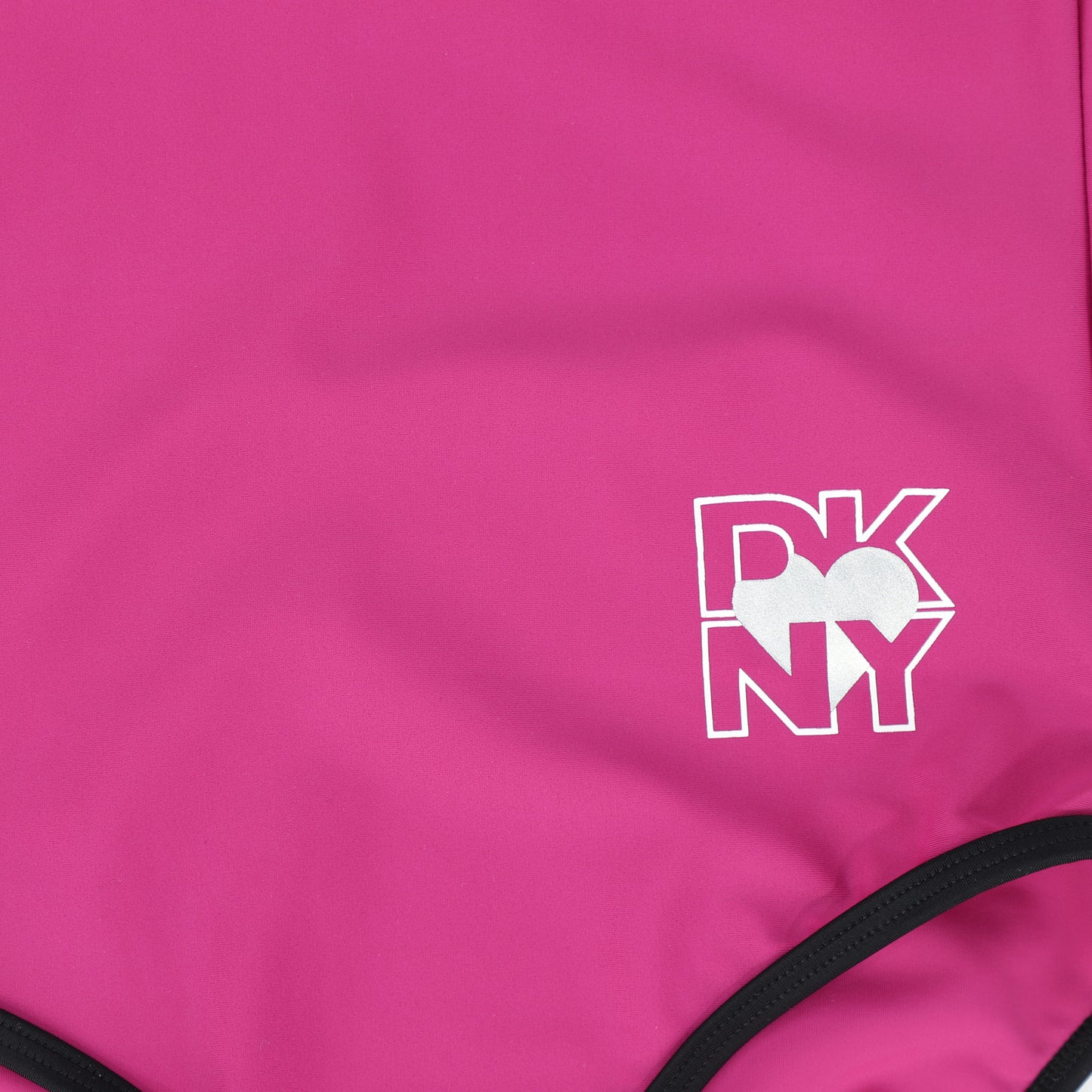 DKNY PINK TRIM SWIMSUIT