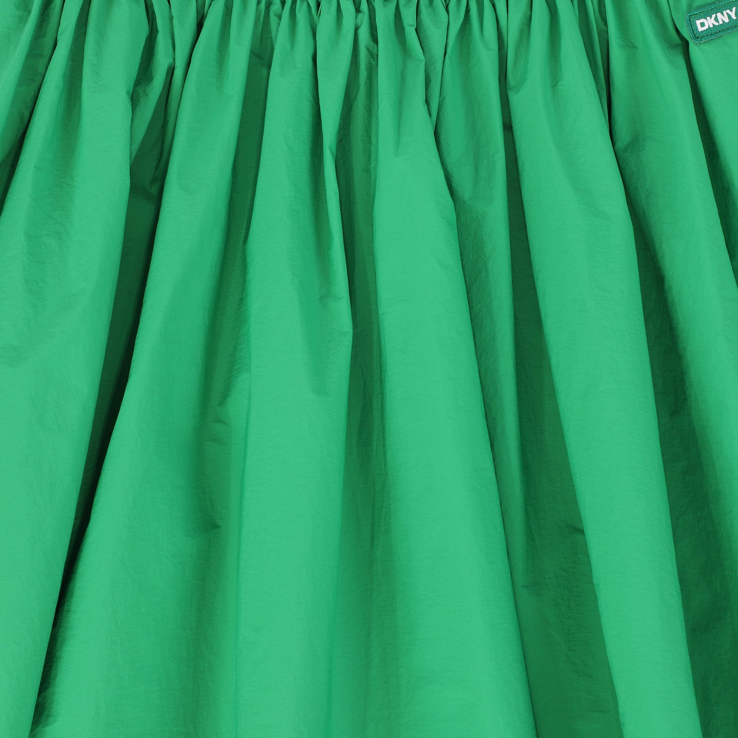 DKNY GREEN WAISTED MIDI SKIRT