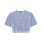 DKNY BLUE METALLIC CIRCLE SWEATSHIRT