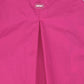 DKNY PINK V NECK PLEAT JUMPER