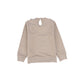 STYLE LABELS TAUPE COLLAR SWEATSHIRT [FINAL SALE]