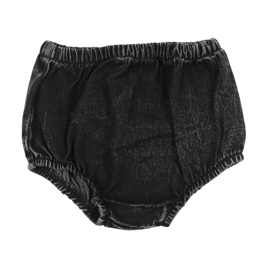 stylesilove Infant Baby Girl Velvet Bloomer Shorts (80/6-12 Months, Grey) 
