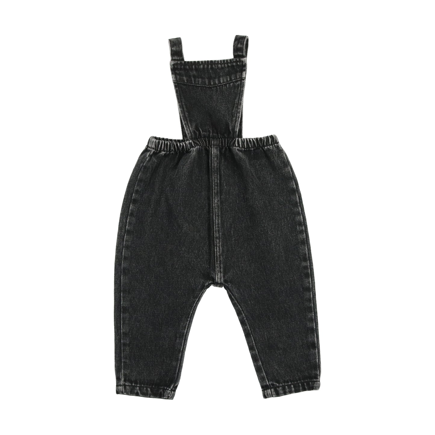 ANALOGIE BLACK DENIM BIB OVERALLS