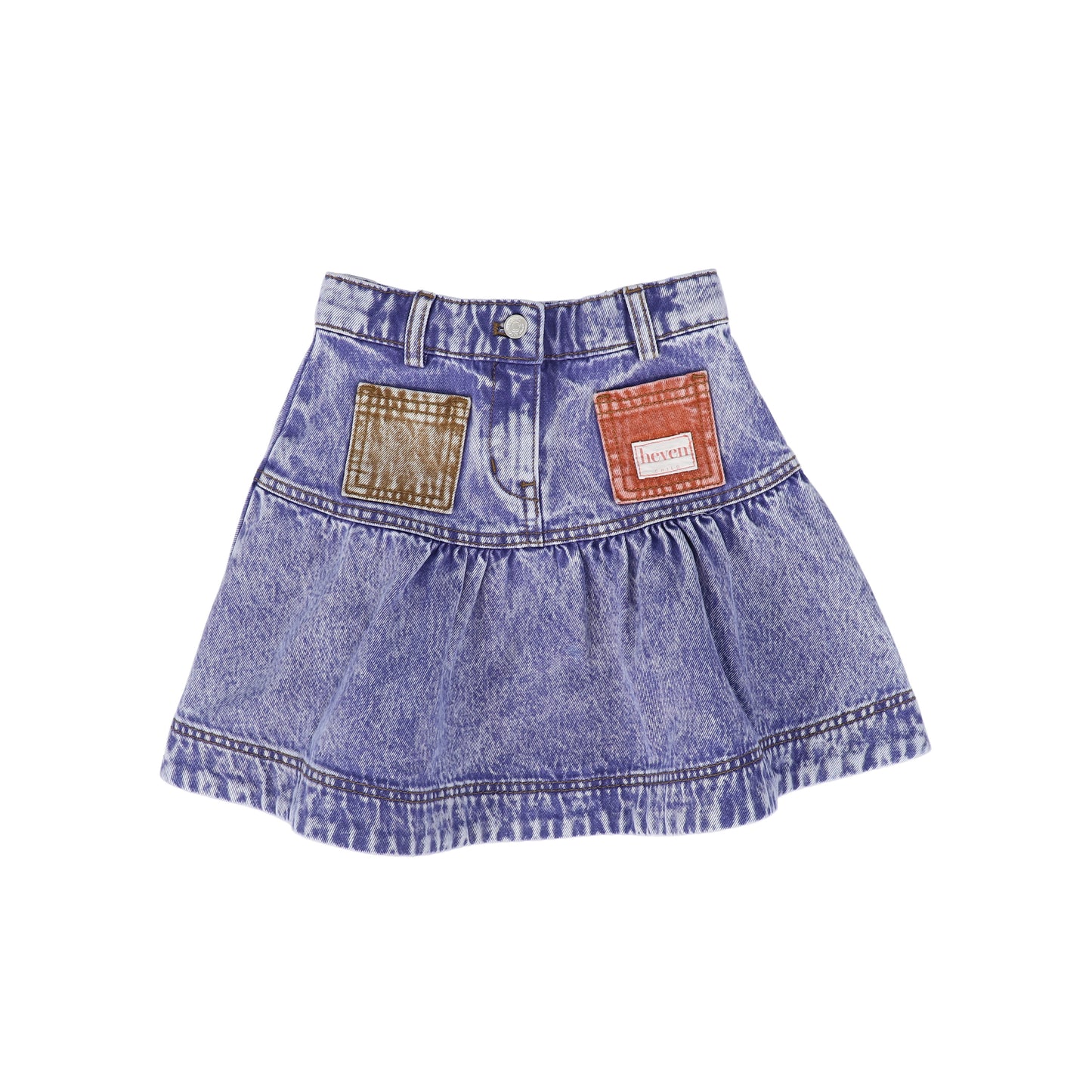 HEVEN CHILD DENIM POCKET SKIRT
