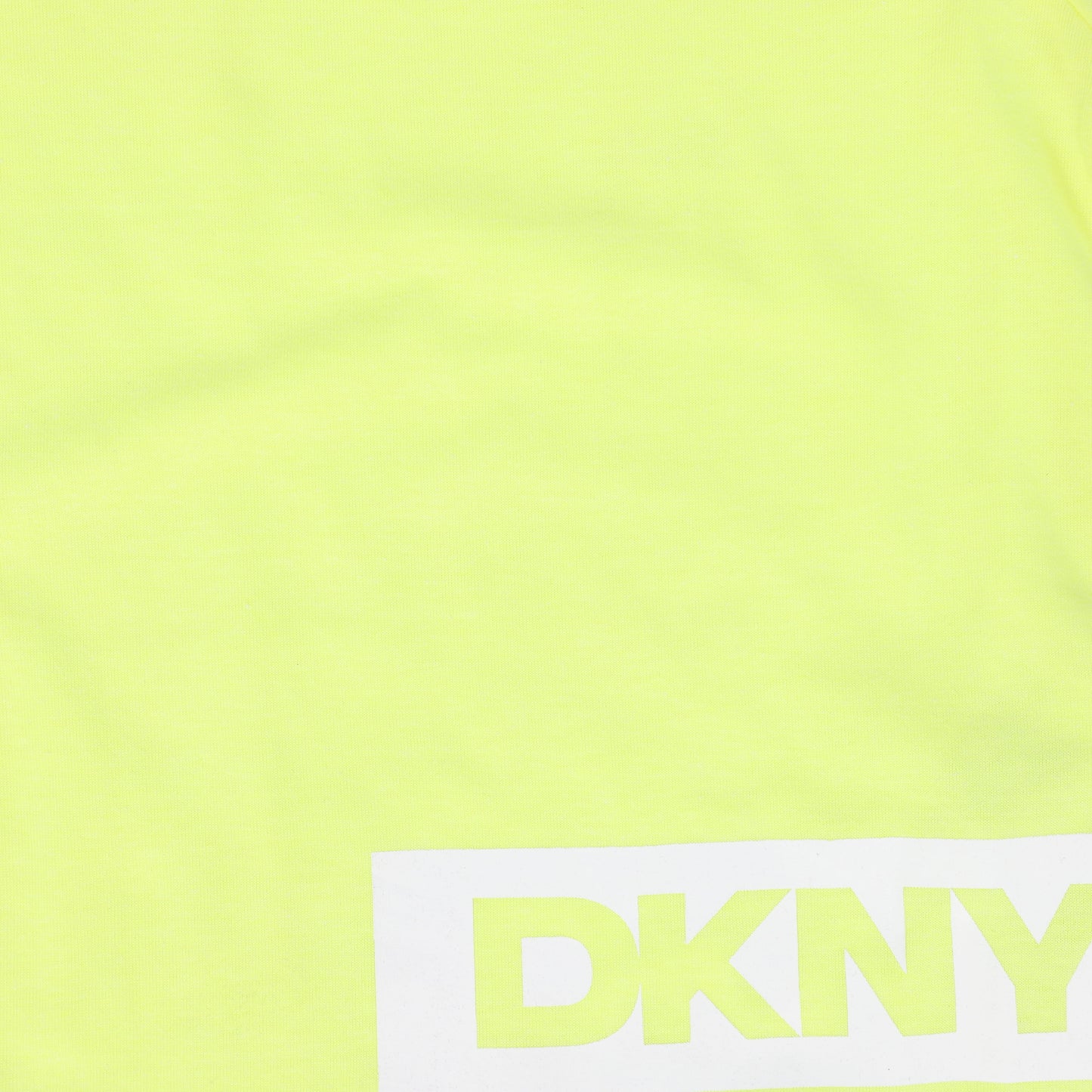 DKNY YELLOW LOGO SS TEE