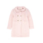 MINI NOD PINK WOOL BUTTON COLLAR COAT