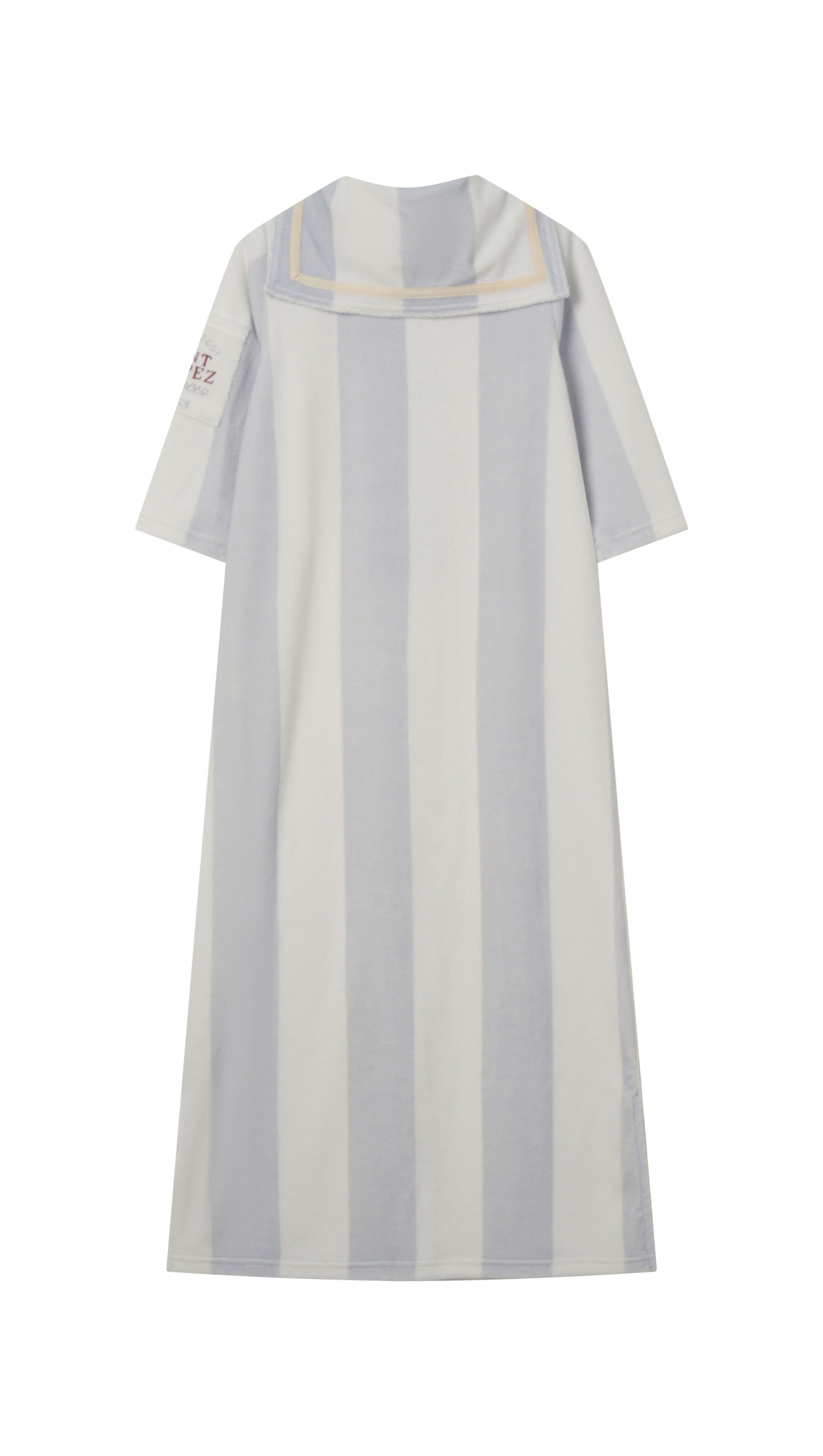 Striped Terry Towel Maxi Dress Striped Terry Towel Maxi Dress