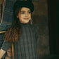SWEET THREADS HEATHER GREY RIBBED TURTLENECK