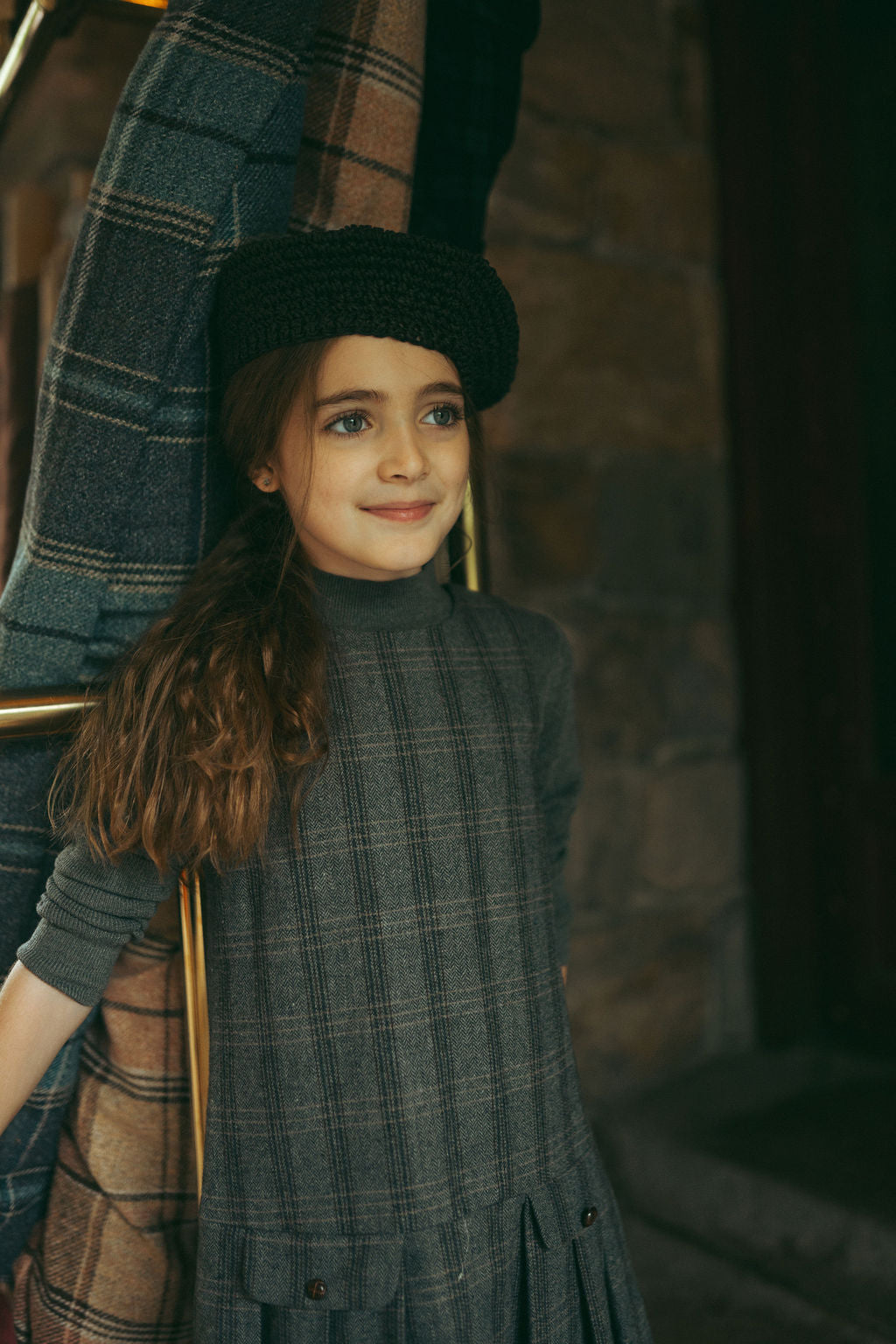 SWEET THREADS HEATHER GREY RIBBED TURTLENECK