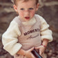 COCO BLANC BLUSH MARLED FRENCH TERRY OVERALL