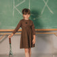 KIX CHOCOLATE BROWN DROP SHOULDER SWEATSHIRT